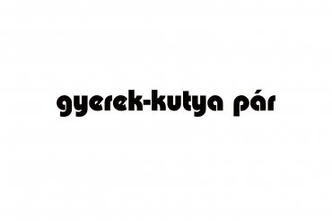 gyerek-kutya pár